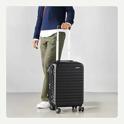 Hardside Carry-On Luggage, Hardshell Suitcase With Wheels