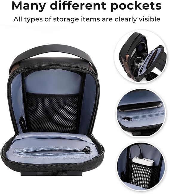 Anti-theft Crossbody Bag