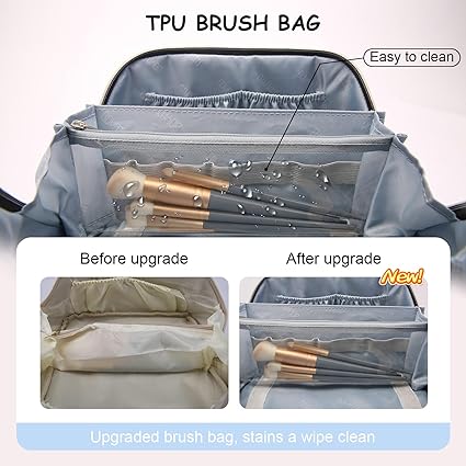 BOYATU Travel Makeup Bags for Women
