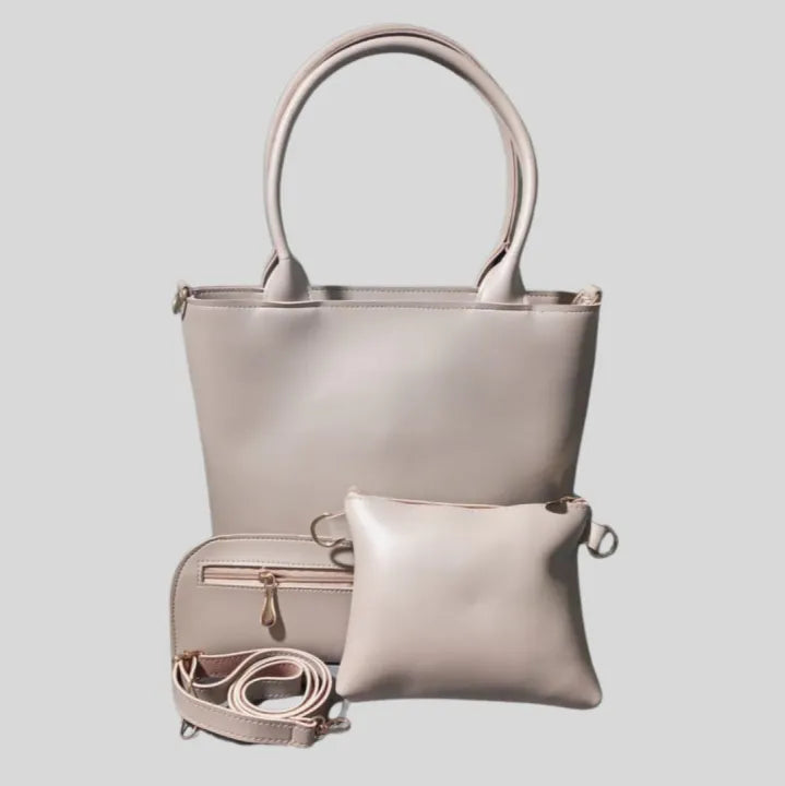 3 pcs shoulder bag for women and girls with new design