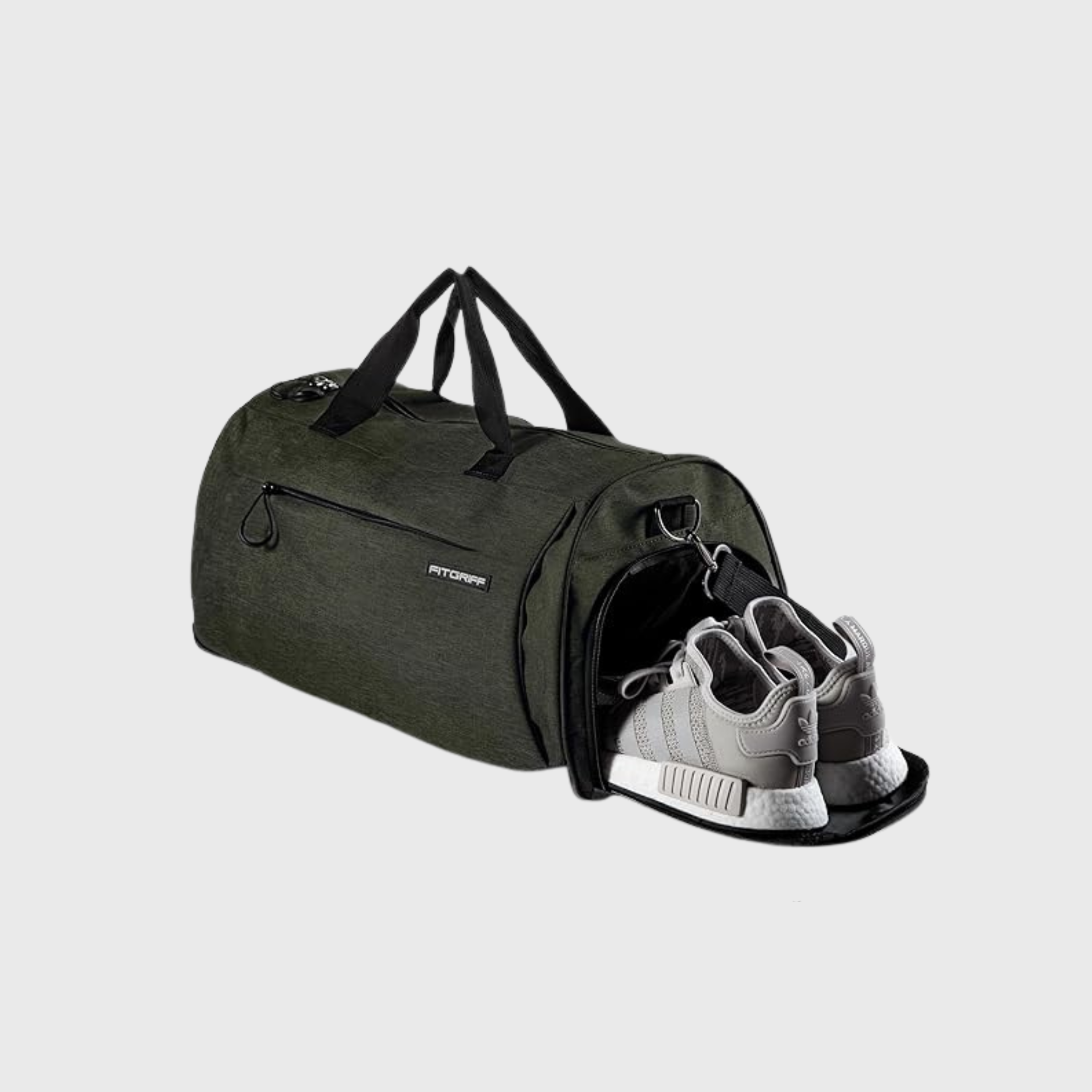 Gym Bag for Men & Women with Shoe & Wet Compartment